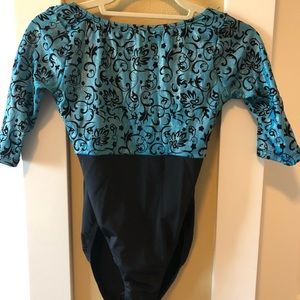 Natalie Dancewear half sleeve leotard